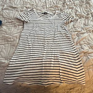 cute striped t shirt dress